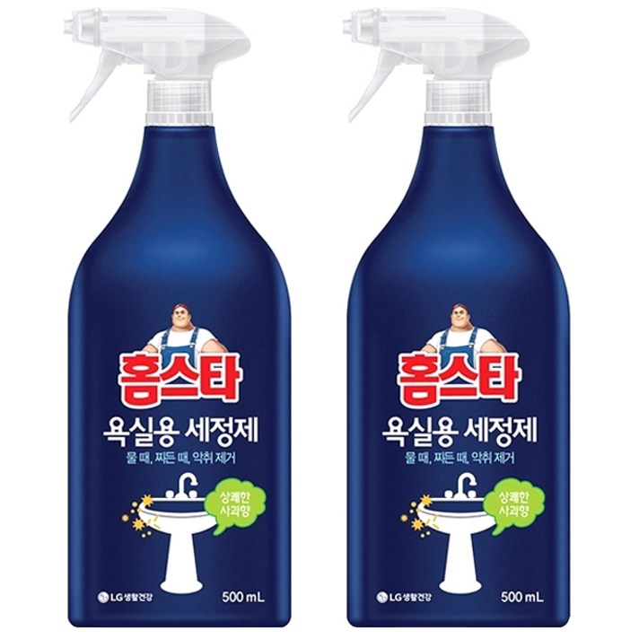 홈스타 욕실용 세정제, 500ml, 2개