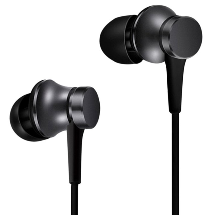 샤오미 피스톤4 청신판 이어폰 HSEJ03JY, 블랙