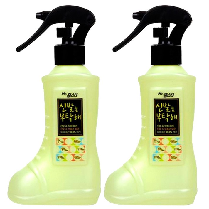 홈스타 신발을 부탁해 탈취제 본품 오리지널, 200ml, 2개