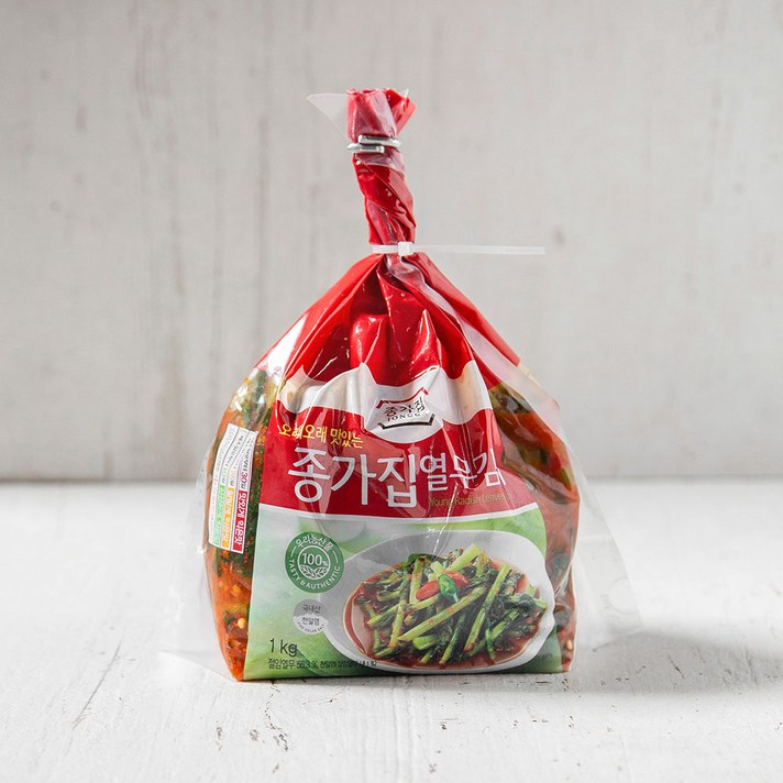 종가집 오래오래 맛있는 열무김치, 1kg, 1개