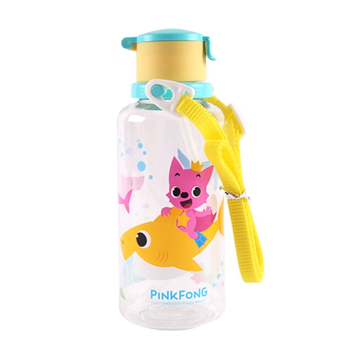 아이조움 핑크퐁 에코 빨대물통, 혼합 색상, 380ml