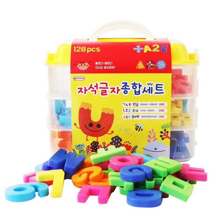 자석나라 자석글자 종합세트, 1세트
