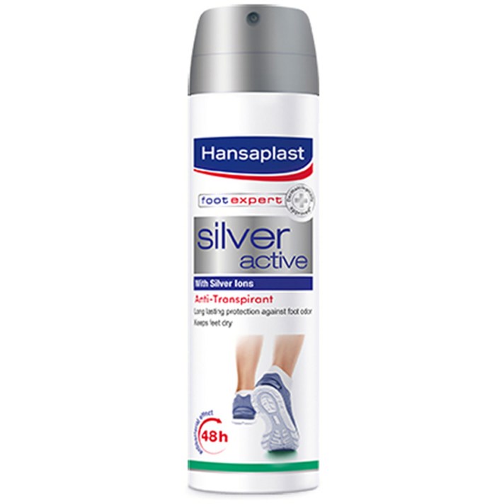 니베아 한자플라스트 실버 액티브 풋 데오드란트, 150ml, 1개