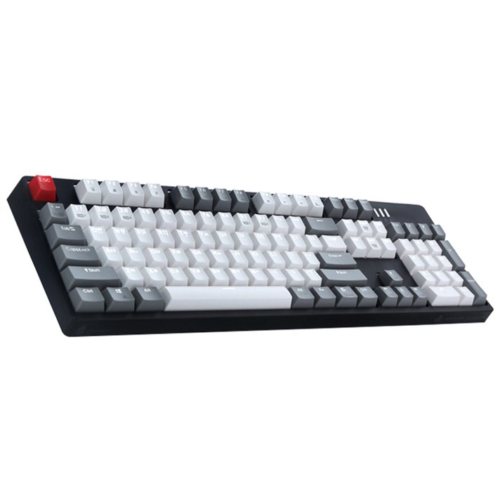 앱코 HACKER K662 카일 광축 게이밍 기계식키보드 클릭, K662V2, 어반그레이