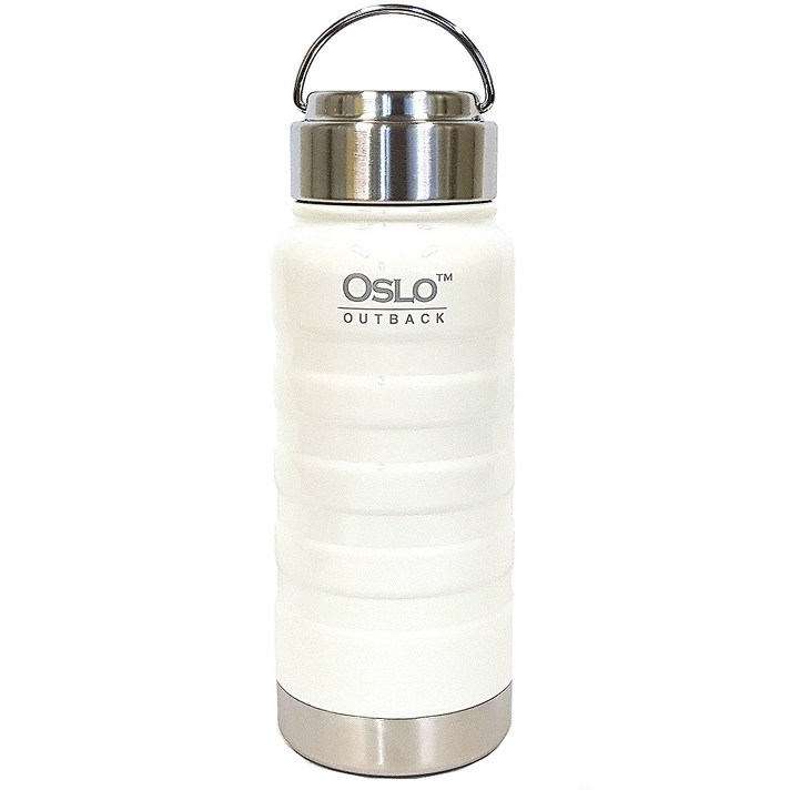오슬로 스텐 304 아웃백 텀블러 유광, 샤인화이트, 500ml