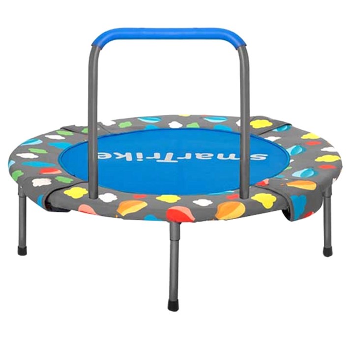 스마트라이크 New 3 in 1 Activity Center 트램폴린, 혼합 색상