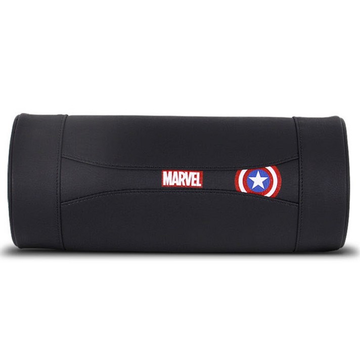 마블히어로 캡틴아메리카 메모리폼 원형 목쿠션