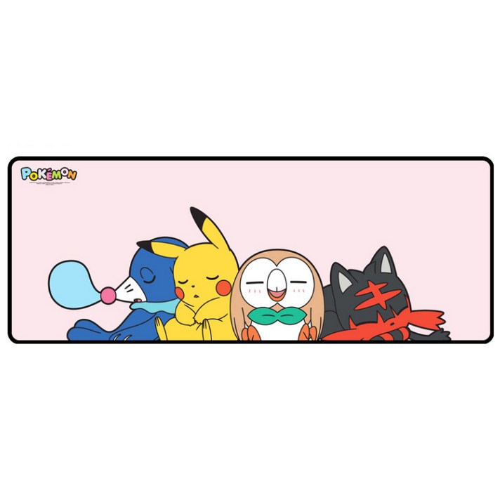 포켓몬스터 레토 마우스 장패드 PMP001L, 잠꾸러기, 1개