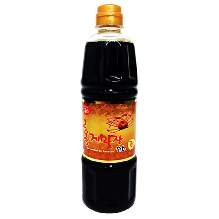 홍일점 홍게맛장소스골드 간장, 900ml, 1개