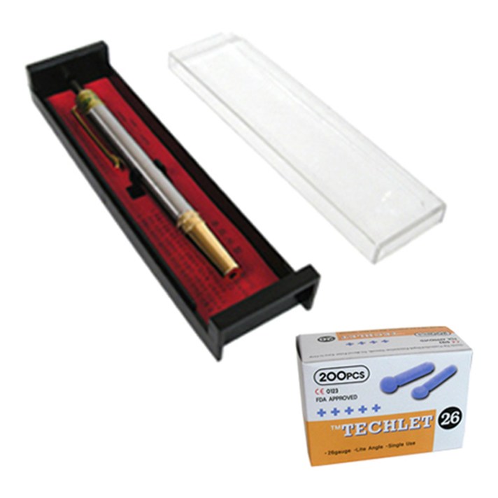 한솔부항기 스테인레스 사혈기 + 1회용 수동란셋 랜덤 발송 200p, 1세트