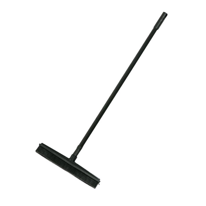 딩동펫 애견 실리콘 빗자루, 블랙, 1개
