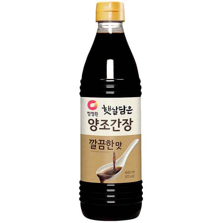 청정원 햇살담은 양조간장 깔끔한맛, 840ml, 1개
