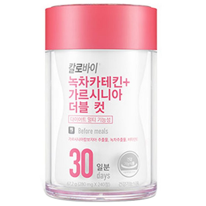 칼로바이 녹차카테킨 가르시니아 더블컷 30일분, 240정, 1개