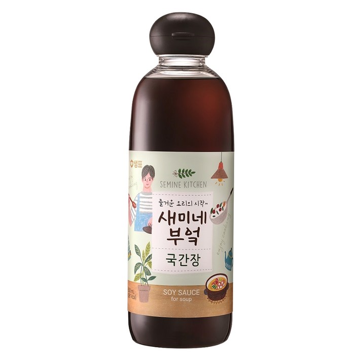 샘표 새미네부엌 국간장, 830ml, 1개