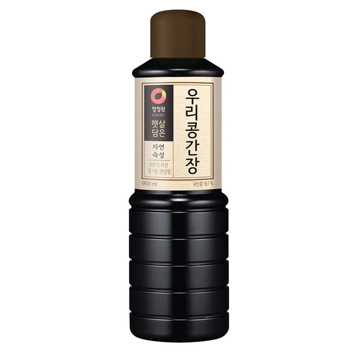 햇살담은 자연숙성 우리콩 간장, 900ml, 1개