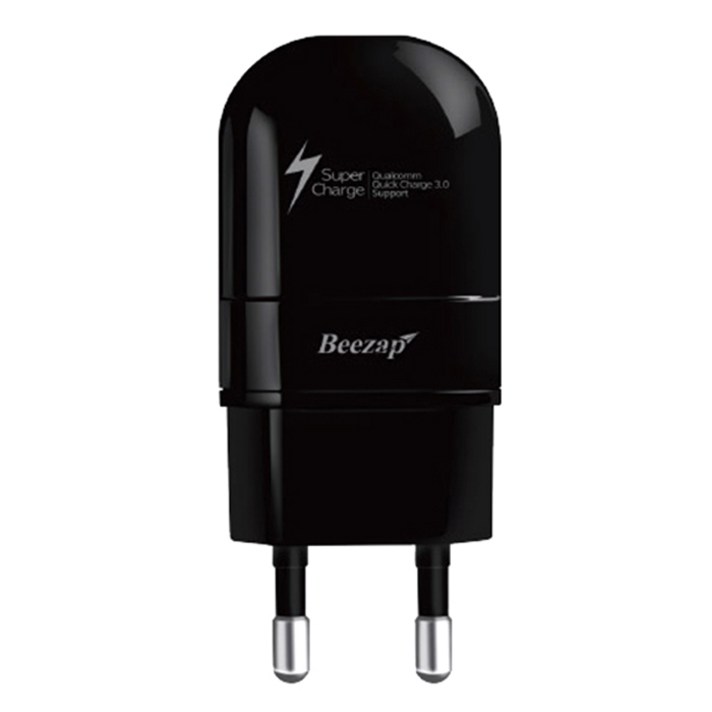 비잽 퀄컴 퀵차지 3.0 지원 고속 유선 충전기, 블랙, 1개