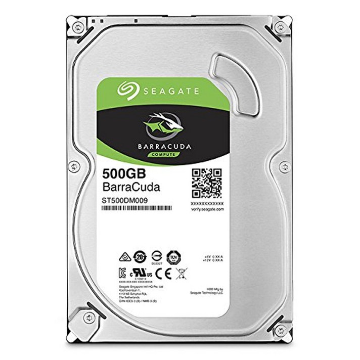 씨게이트 바라쿠다 HDD, ST500DM009, 500GB