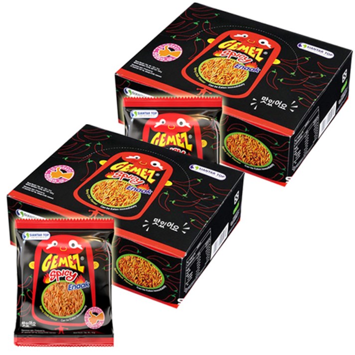 게메즈 에낙 스파이시 라면과자, 14g, 60개입