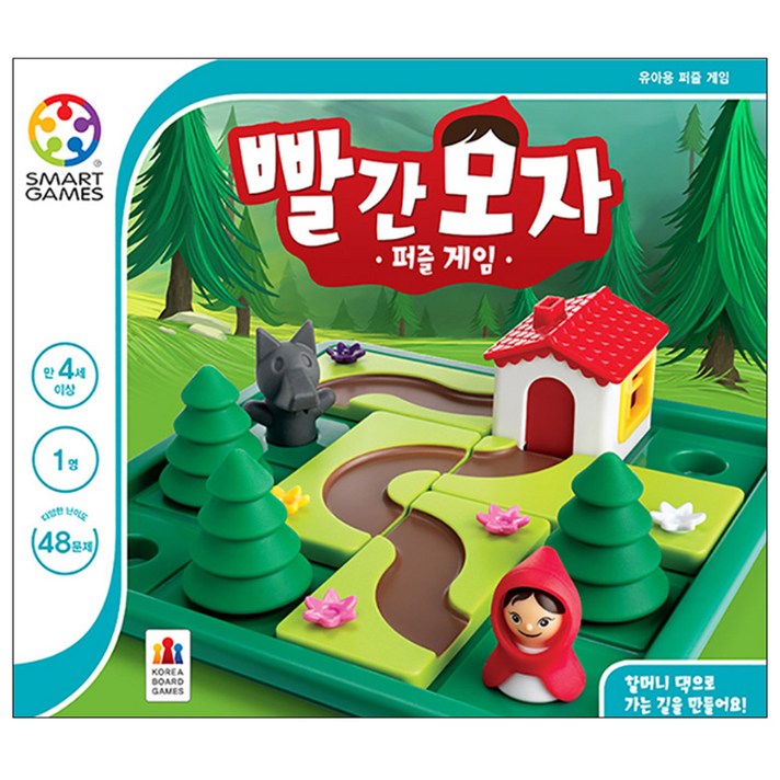 코리아보드게임즈 빨간 모자 퍼즐 게임, 혼합 색상