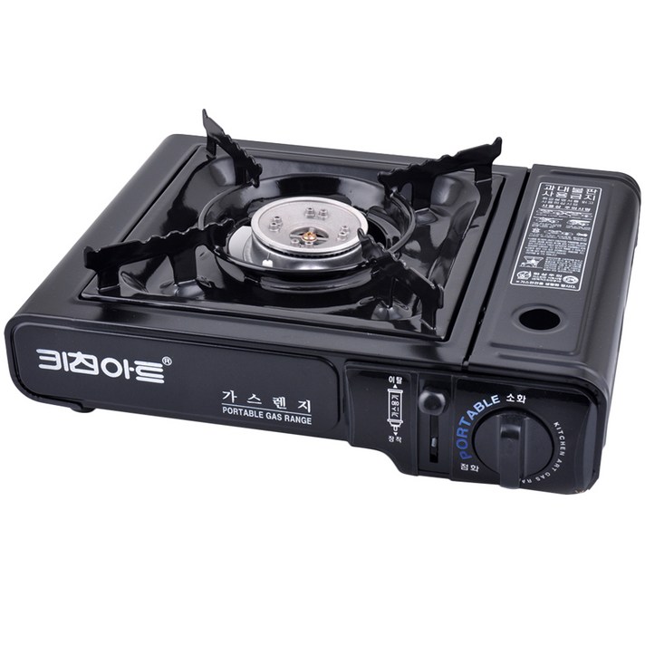 키친아트 휴대용 가스렌지 KA-1500 + 보관함, 키친아트 KA-1500