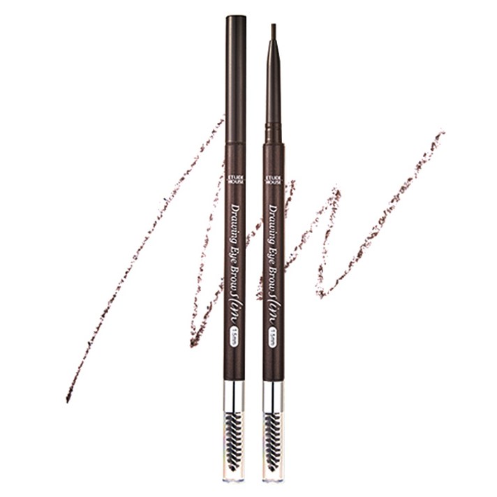 에뛰드하우스 드로잉 슬림 아이브라우 펜슬 1.5mm 0.05g, 1호 다크 브라운, 1개