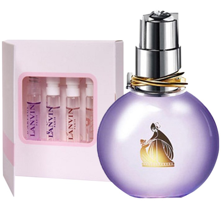 랑방 에끌라 드 아르페쥬 오드퍼퓸 세트 + 쇼핑백, 본품 30ml + 스틱향수 4종 세트(랜덤), 1세트