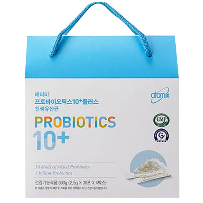애터미 프로바이오틱스 10플러스 친생유산균, 2.5g, 120포