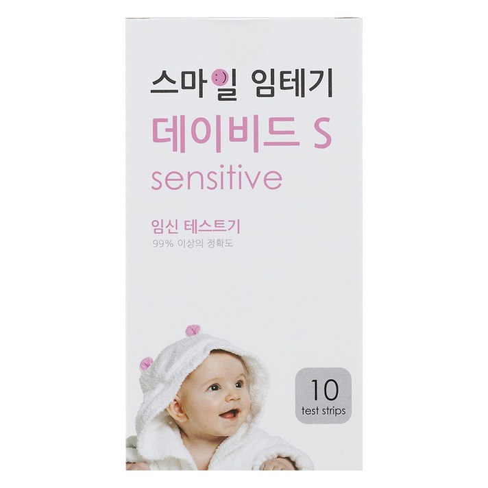 스마일 데이비드 S 임신테스트기, 10개입, 1개