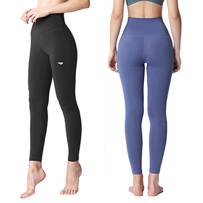 포니 여성용 Round up 9부 스포츠레깅스 2p 세트