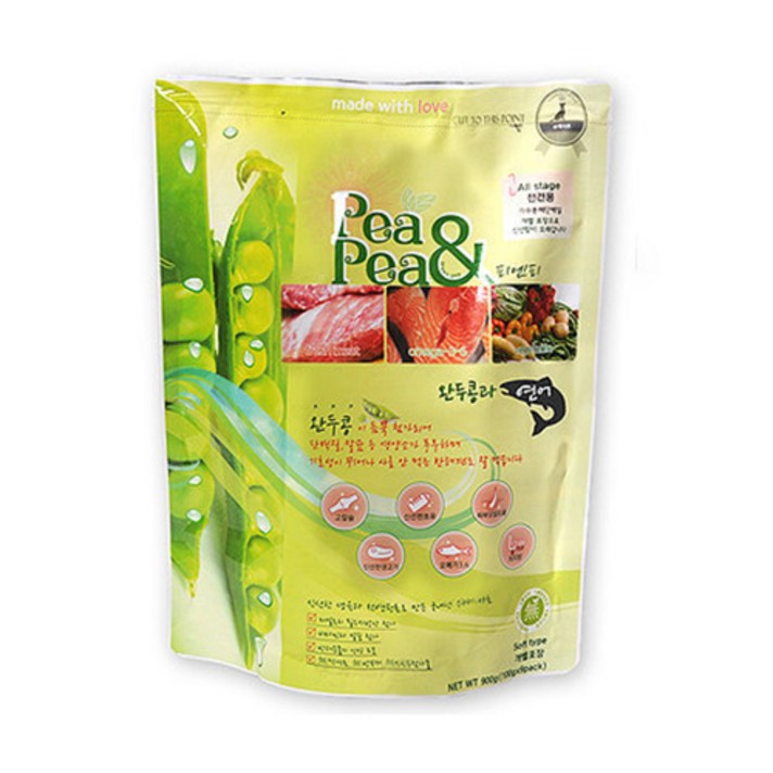 피엔피 수제완두사료 연어, 3kg, 1개