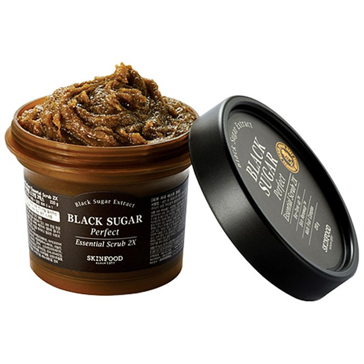 스킨푸드 블랙슈가 퍼펙트 에센셜 스크럽 2X, 210g, 1개