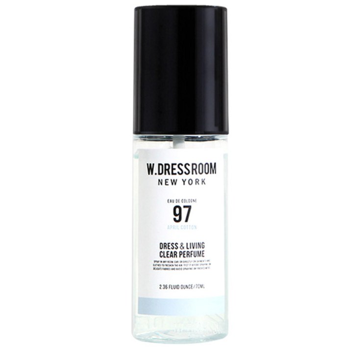 더블유드레스룸 드레스 앤 리빙 클리어 퍼퓸 70ml, No 97 에이프릴코튼, 1개