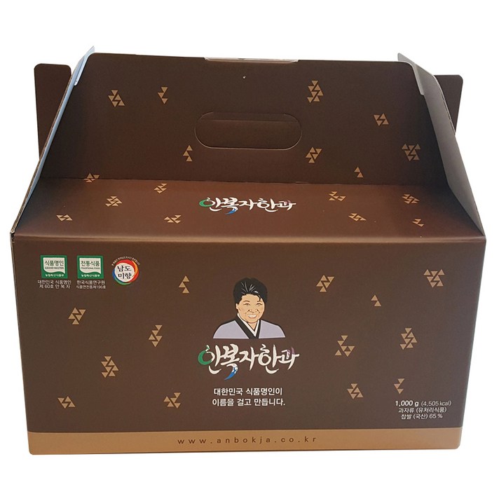 안복자한과 쌀강정, 1kg, 1개