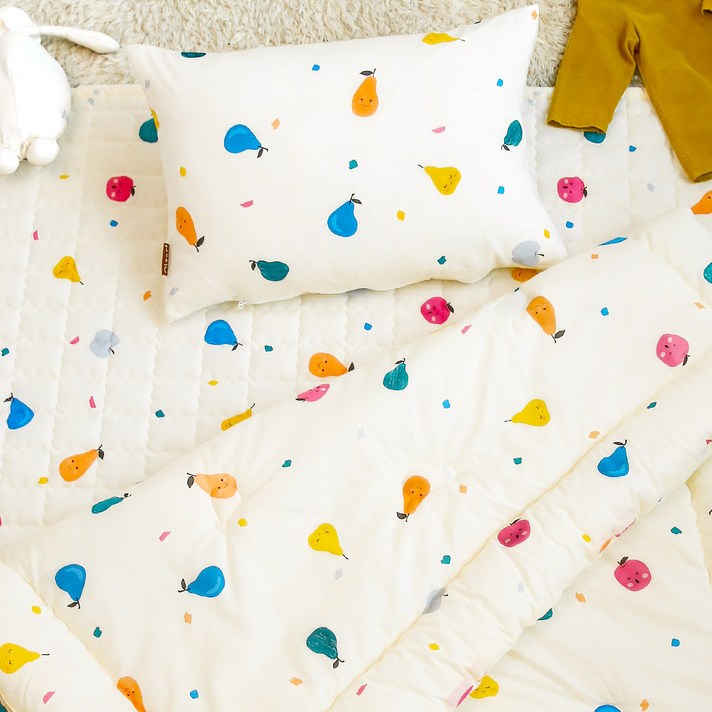 아이자리 순면 사계절 분리형 낮잠이불세트, 페어프렌즈