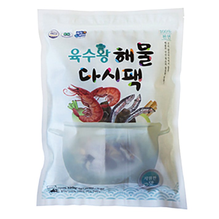 멸치명가 육수왕 해물다시팩 시원한맛, 320g, 1개