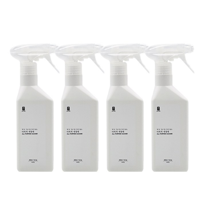 생활공작소 다목적 세정제, 400ml, 4개입