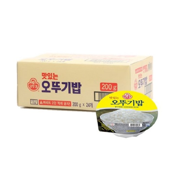 오뚜기 맛있는 오뚜기밥, 200g, 24개