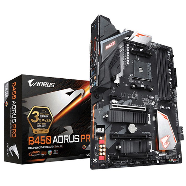 GIGABYTE GA-B450 AORUS PRO (제이씨현)