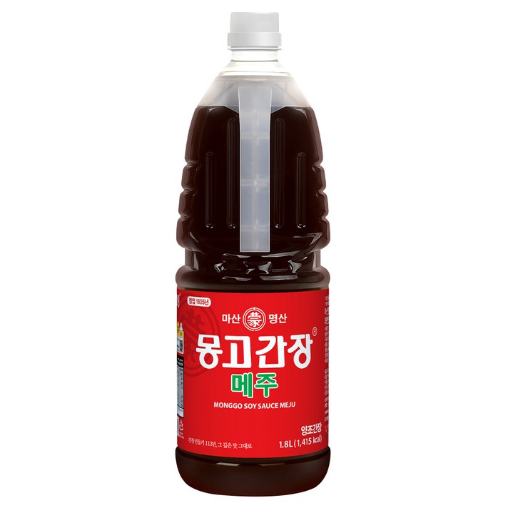 [몽고식품] 몽고메주간장, 1.8L, 1개