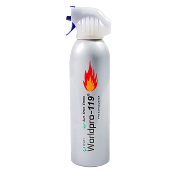 동성바텍 월드프로119 휴대용 차량용 소화기, 255ml, 1개