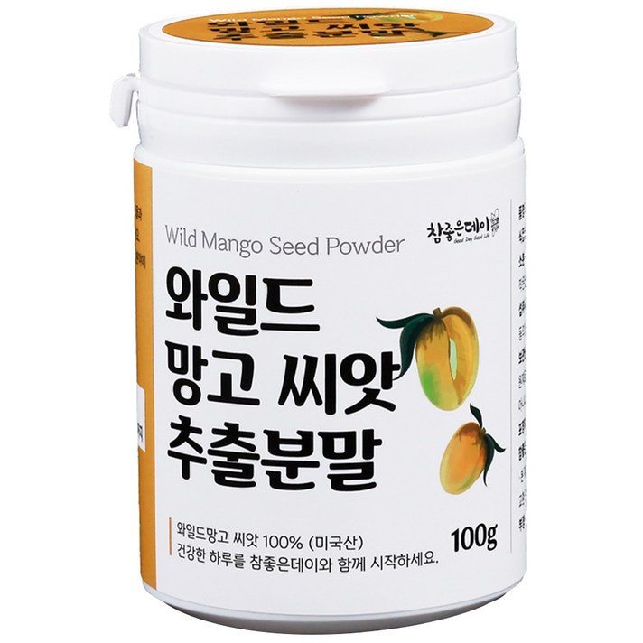 참좋은데이 와일드망고 씨앗 추출분말, 100g, 1개