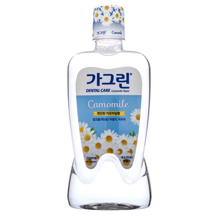 가그린 카모마일 구강청결제, 750ml, 1개
