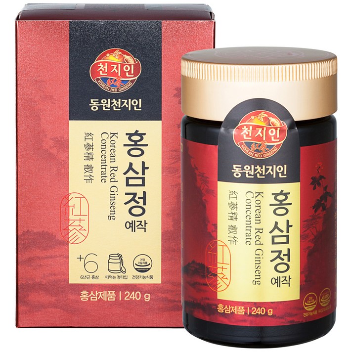천지인 홍삼정 예작 240g 6년근, 1개