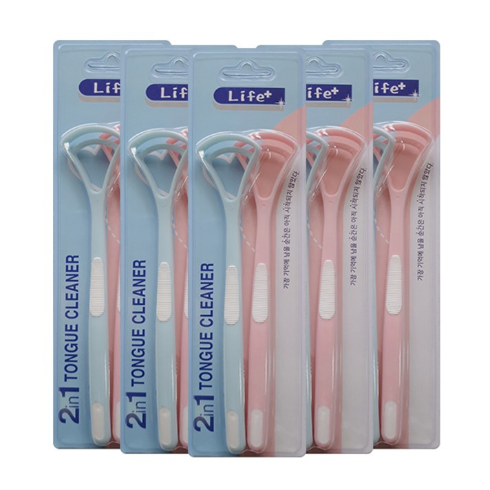 라이프타임 커플 혀클리너 2p, 30g, 5개입