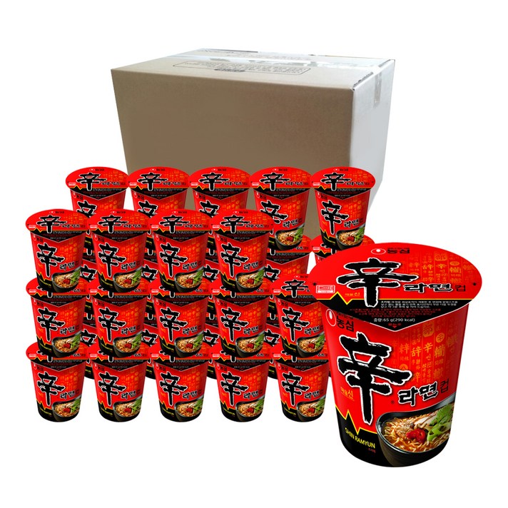 농심 신라면 컵 65g, 30개
