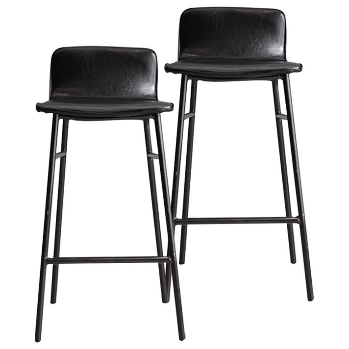 베스트리빙 바닐라 빠 체어 MF15 2p, 블랙