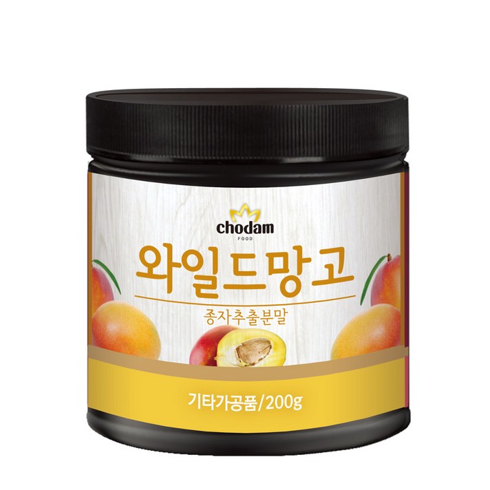 초담식품 와일드 망고 씨앗 추출 분말, 200g, 1개