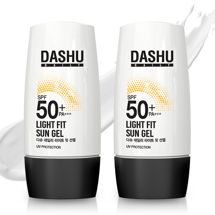다슈 데일리 라이트 핏 선젤 50+ PA+++, 50ml, 2개입