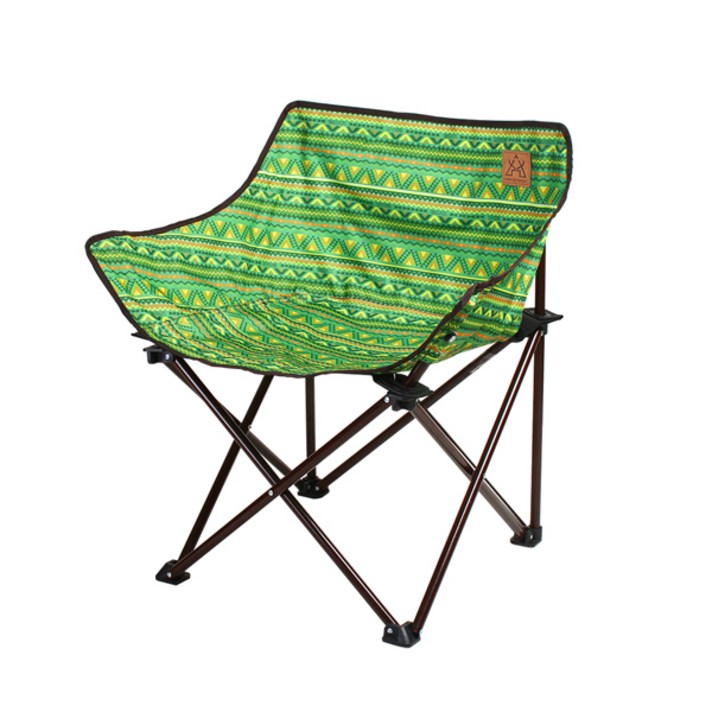 카즈미 감성 390 캠핑체어, 그린, 1개