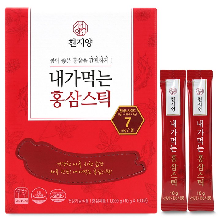 천지양 내가먹는 홍삼스틱, 10g, 100개입